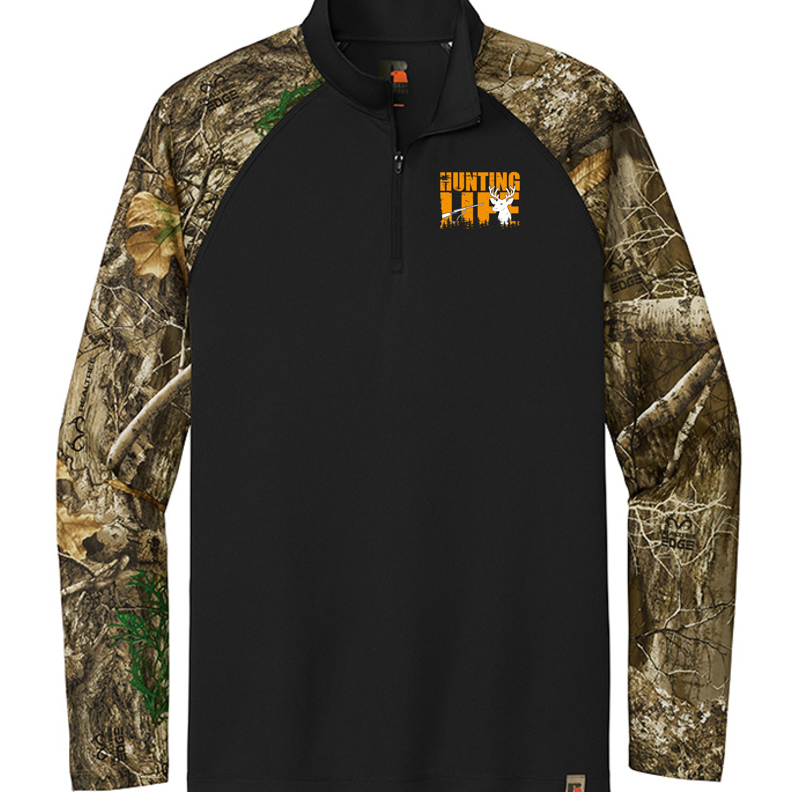 Black/ Realtree Edge - FRONT